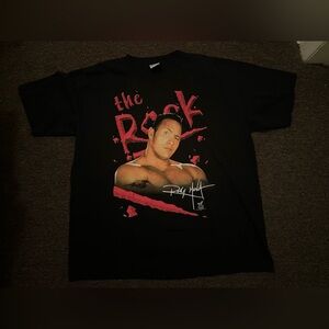 Vintage 90’s Rare WWF The Rock T Shirt XL